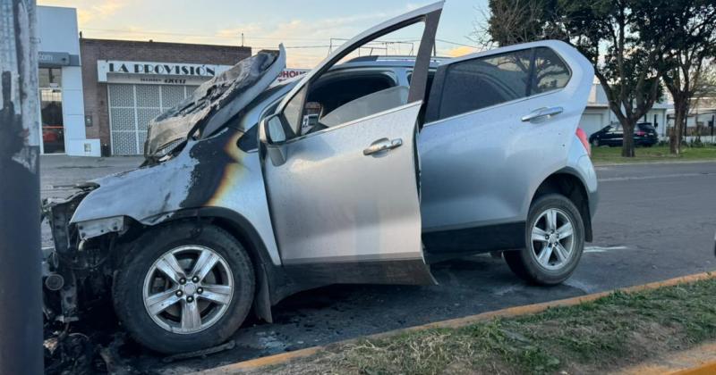 Un desperfecto eléctrico provocó el incendio de la unidad en el motor