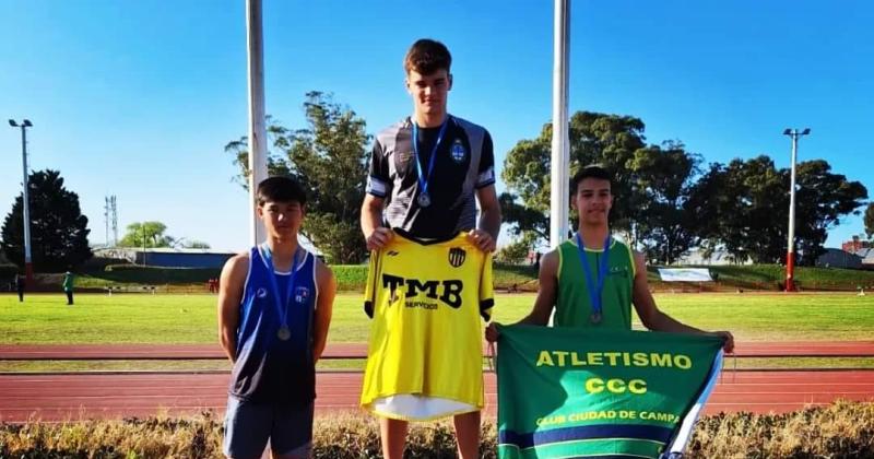 Valentín Porverisani volvió a ganar el oro en los 100 metros llanos