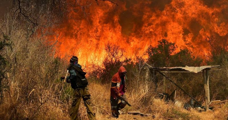 Hay 11 detenidos por los incendios en Córdoba