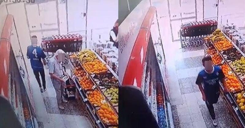 El martes a la tarde en el supermercado Día de avenida Liniers al 700 un sujeto sustrajo un pack de cervezas carne y productos de las góndolas