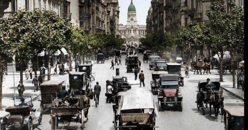 Zona del Congreso en la primera mitad del siglo XX