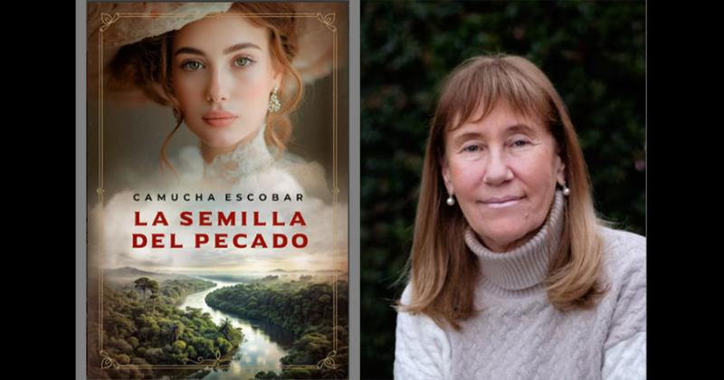 Camucha Escobar editó su octava novela titulada La semilla del pecado