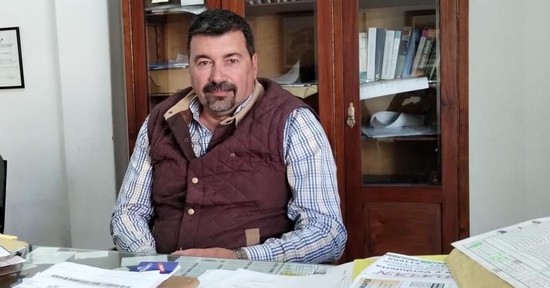 Fabin Acerbo es el presidente del Colegio de Martilleros de Pergamino cuya jurisdicción se extiende hacia Colón