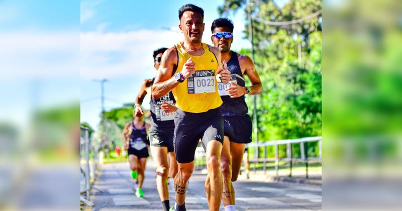 Luciano Dragi se metió en el Top 30 del Campeonato Nacional de Ruta en San Isidro