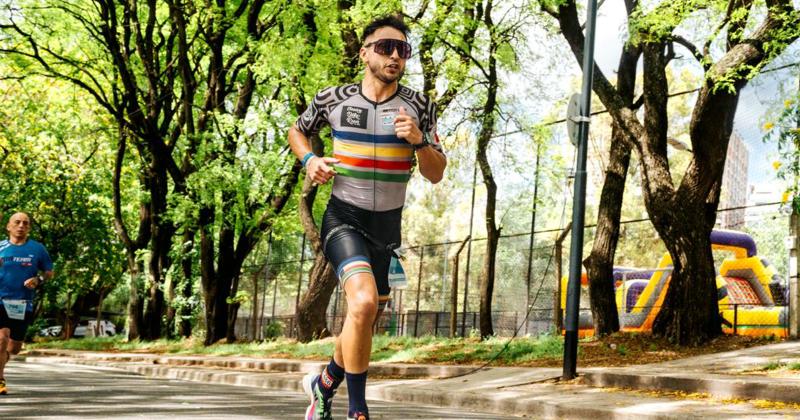 Lautaro Ponce compitioacute con buenas sensaciones en el Ironman 703 Buenos Aires