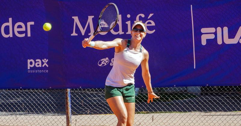 Berta Bonardi logró su tercera victoria en Asunción para meterse en semifinales