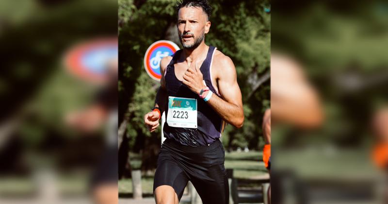 En 2024 Luciano Dragi mejoró sus registros en medio maratón maratón 10000 metros en pista y 10K en calle