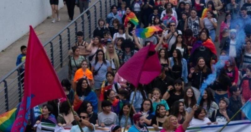 Año a año se viene incrementando la cantidad de personas que participan de la Marcha del Orgullo local