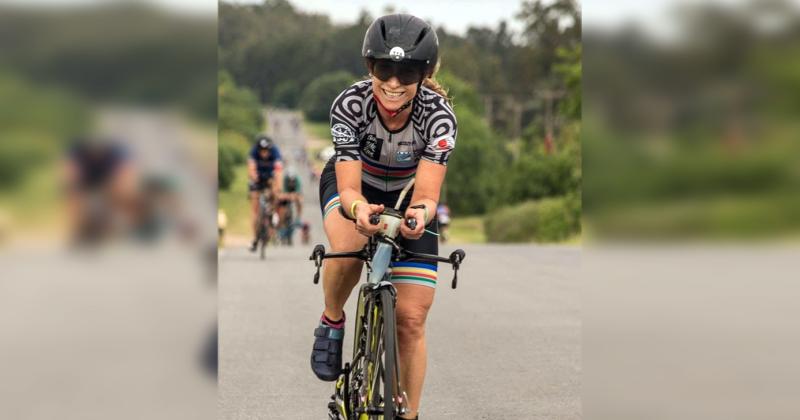 Mariela Delmas regresó al triatlón con una positiva actuación en Baradero