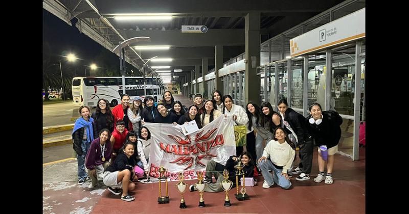 El arribo y la satisfacción de lo logrado en el certamen Liga Internacional de Danzas