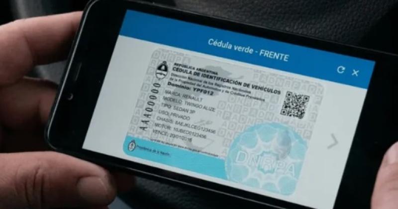 A partir de ahora se podr autorizar a terceros a conducir el vehículo desde la aplicación Mi Argentina y ya no regir ms la cédula azul física