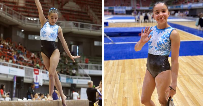 Felicitas Capdevila Rojas brilló en el estadio Aconcagua Arena sede del Torneo Nacional Federativo 2024