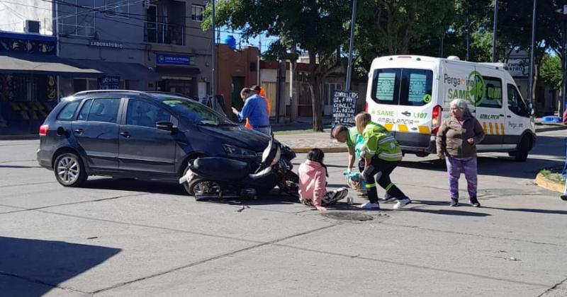 Las mujeres recibieron asistencia de emergencias y fueron trasladadas con la bebé al Hospital