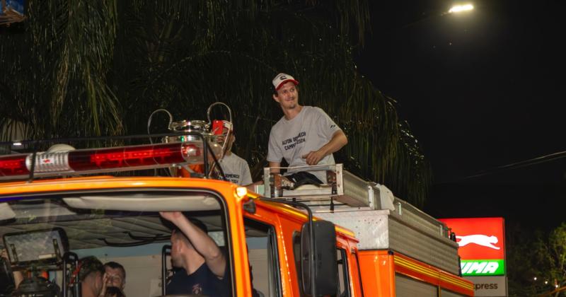 Alfonso Domenech vivioacute el caacutelido recibimiento de Pergamino