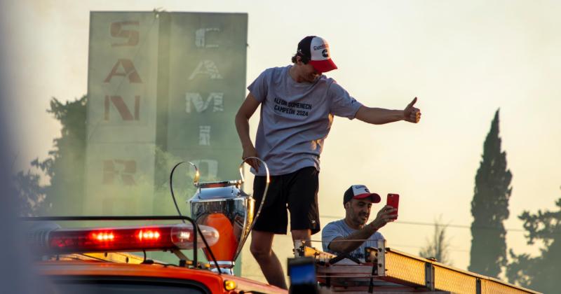 Alfonso Domenech vivioacute el caacutelido recibimiento de Pergamino