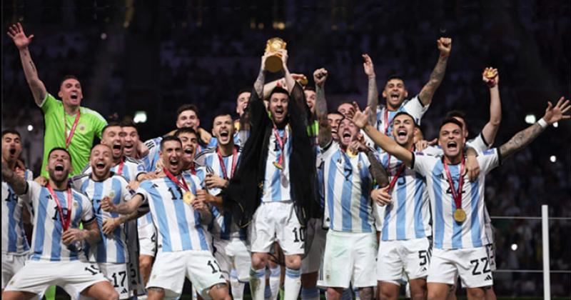 La selección argentina de fútbol campeón del mundo en Qatar 2022