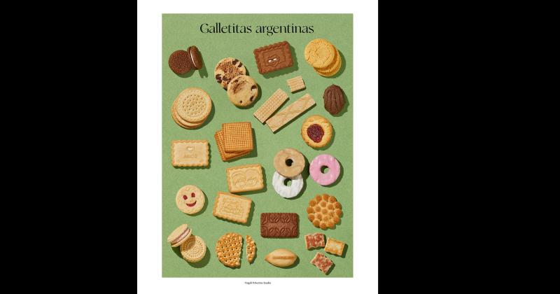 El póster ms exitoso de Magalí fue el de las galletitas históricas de Argentina