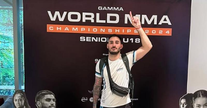 El pergaminense Samuel Cirando vivió el Mundial MMA Gamma en Indonesia