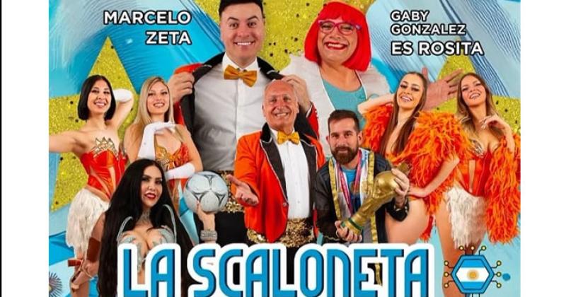 La Scaloneta del Humor un show de comedia que se presenta los martes a las 22-00 en el Teatro Victoria