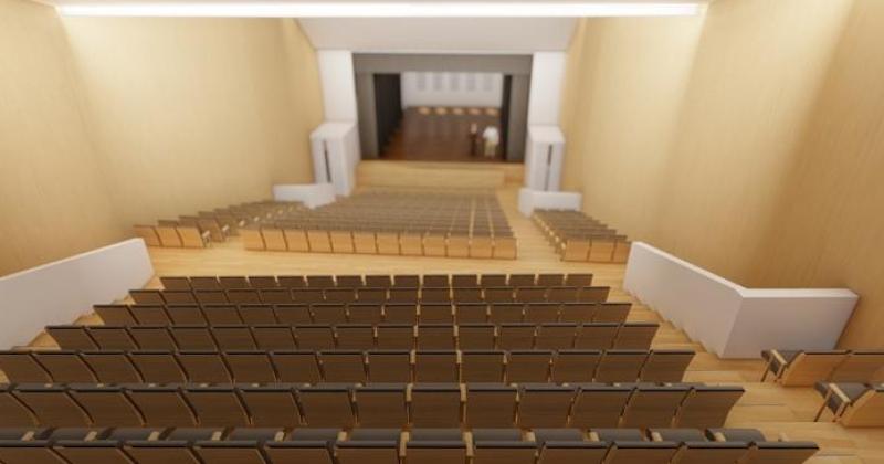 Este antildeo se habilitaraacute el Teatro San Martiacuten un proyecto financiado por los pergaminenses  