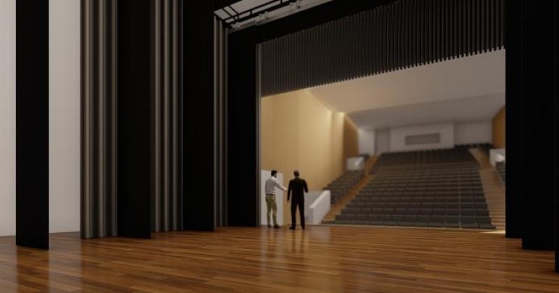 Este antildeo se habilitaraacute el Teatro San Martiacuten un proyecto financiado por los pergaminenses  