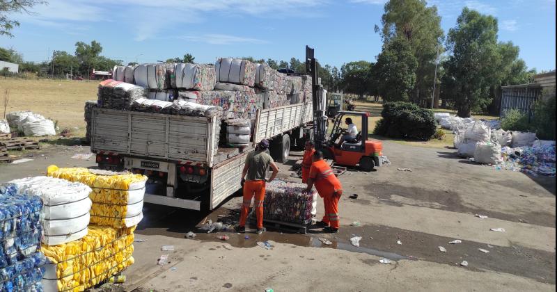 El cargamento número 26 transportó 6630 kilos de botellas de plstico PET cristal