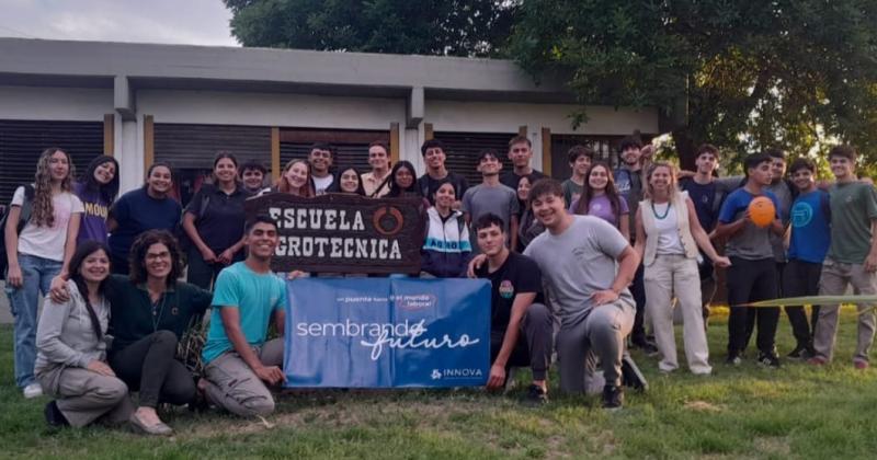 La Escuela Agrotécnica fue una de las instituciones que participó del Programa