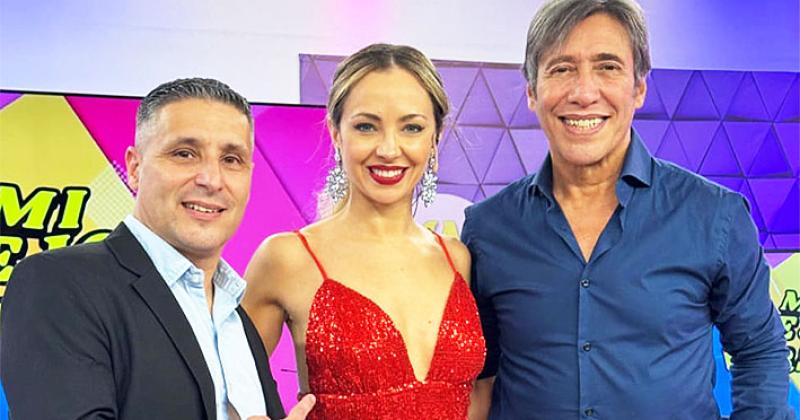 Con Vani Balena y Fabin Gianola (Mi mejor versión  Ciudad Magazine)