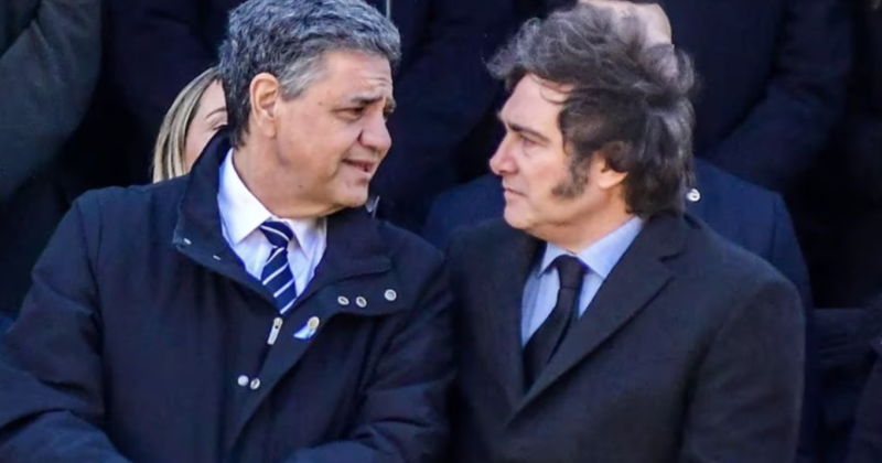 Jorge Macri y Javier Milei