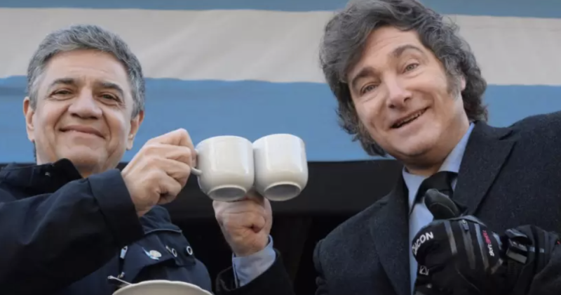 Jorge Macri y Javier Milei