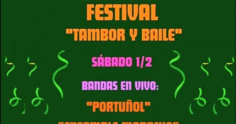 Este sbado en El Yerta Club Cultural se desarrollar el Festival Tambor y baile