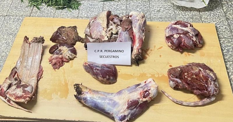 Los cortes de carne presentaban irregularidades falta de desangrado y restos de tierra y pasto que acreditaría la procedencia de faena ilegal