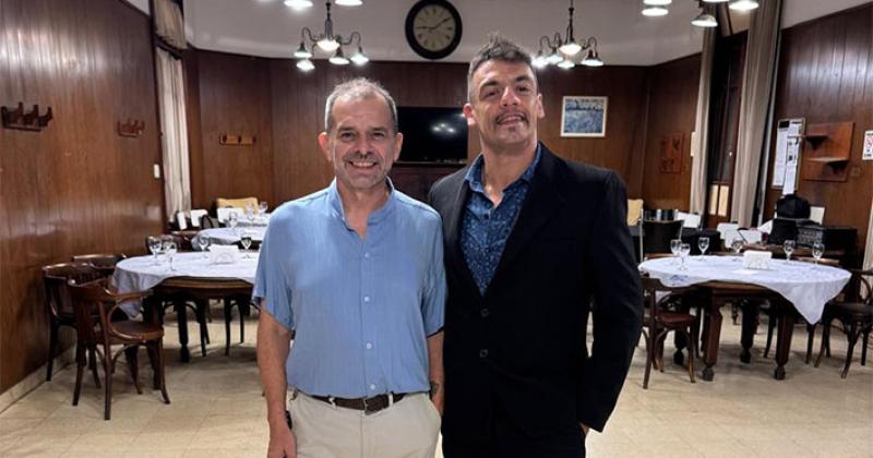 Carlos Lucero y José Luis Aguad los organizadores