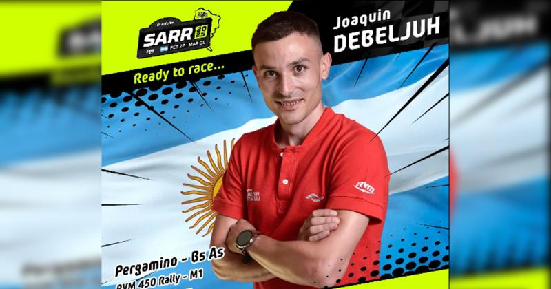 Joaquín Debeljuh viene de consagrarse campeón argentino de rally raid en 2024