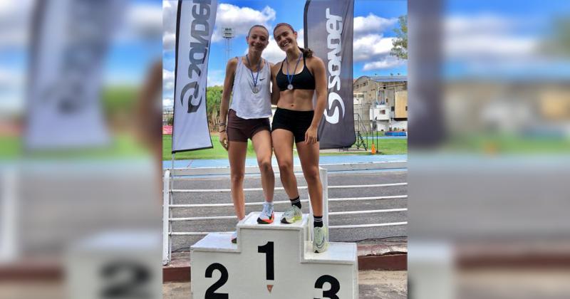 Sara Favre y Agustina López primera y tercera en los 100 metros U18