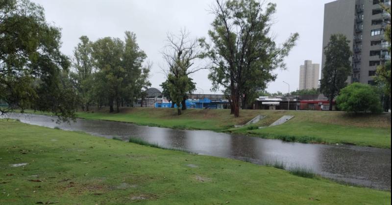 En el portal climapergamino informaron que el cauce del Arroyo es normal