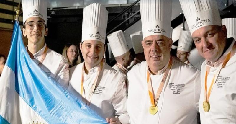 El equipo Pampa Argentino tuvo una destacada actuación en el Mundial de Pastelería celebrado en Lyon Francia