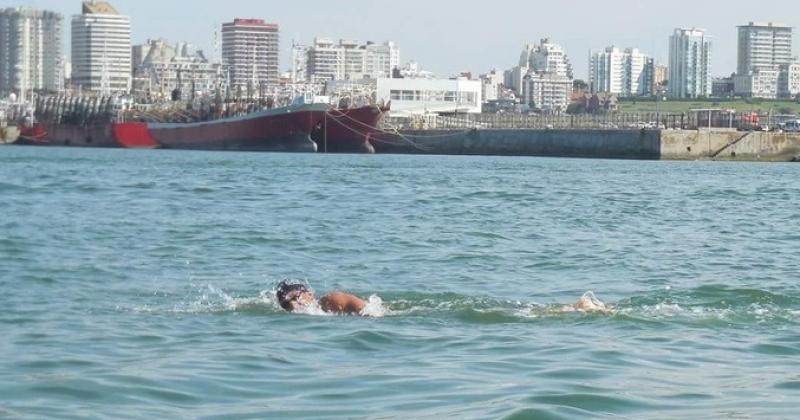 El atleta salió a nadar el jueves a la tarde como parte del entrenamiento previo a una competencia de atletismo Ironman en Punta del Este