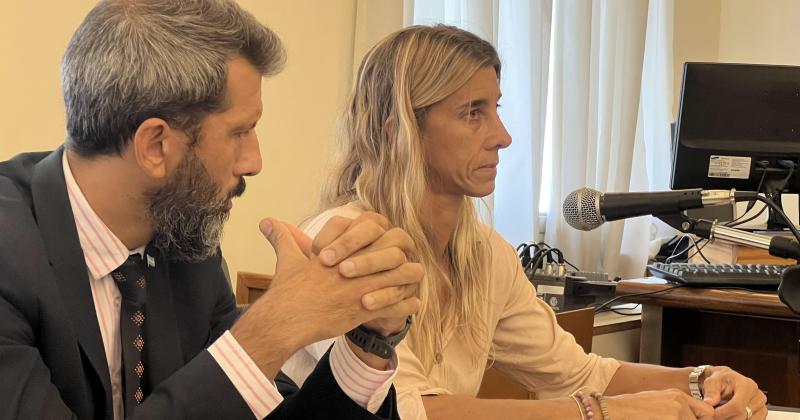 El fiscal Fernando DElío y la instructora judicial Silvana Torrado encargados de la acusación durante la instrucción del caso y en el debate oral del juicio