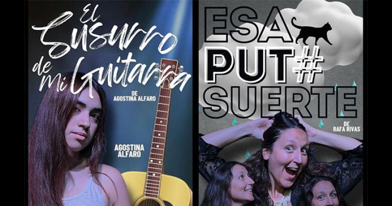 El susurro de mi guitarra y Esa put suerte