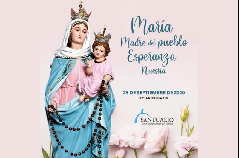 Actividades a 37 años de la aparición de la Virgen del Rosario de San  Nicolás :: Diario La Opinion de Pergamino
